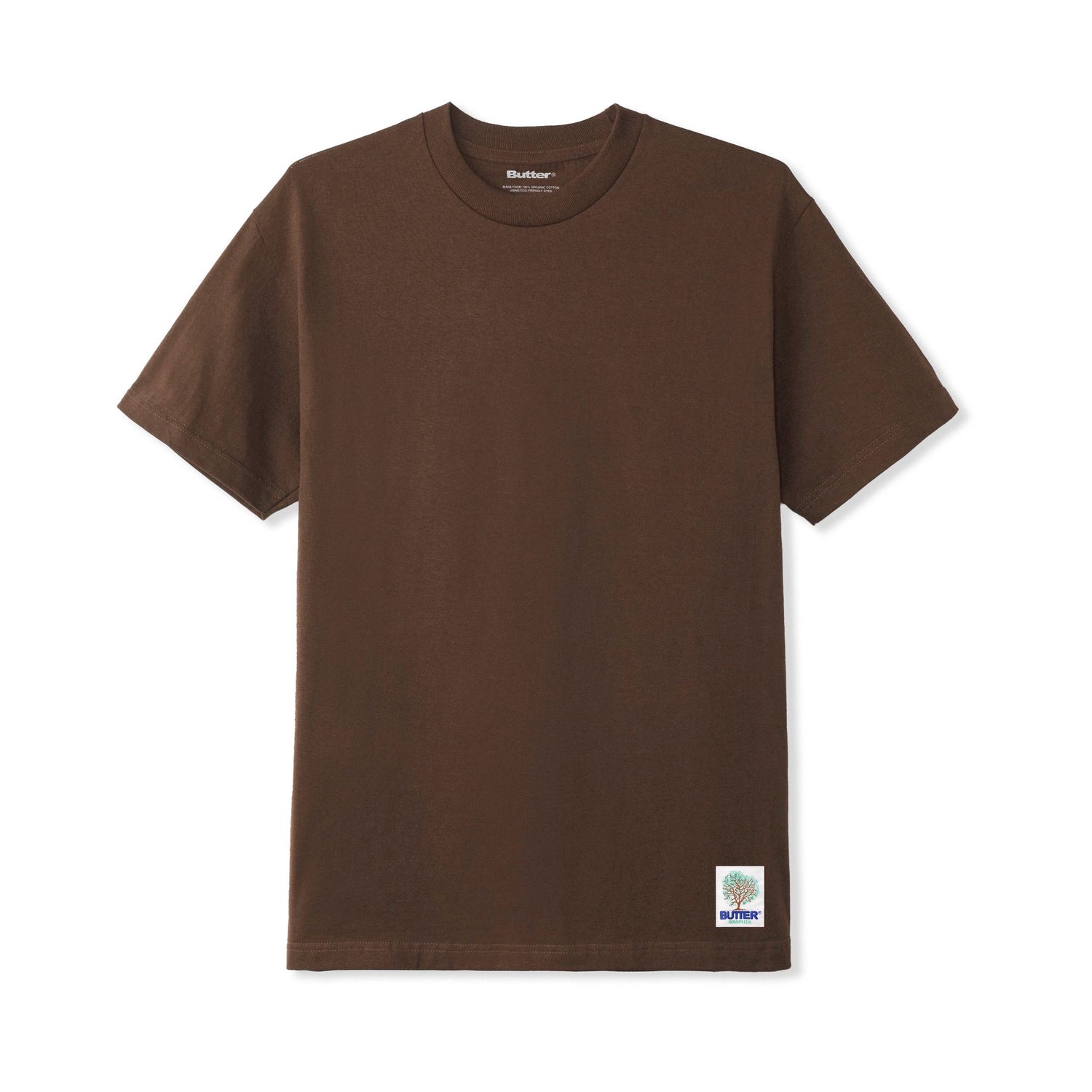 Organic Tee, Brown