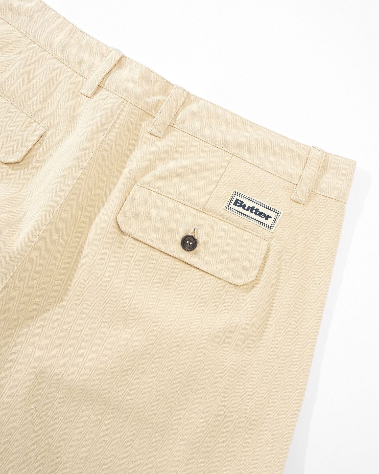 Pleated Trousers, Khaki