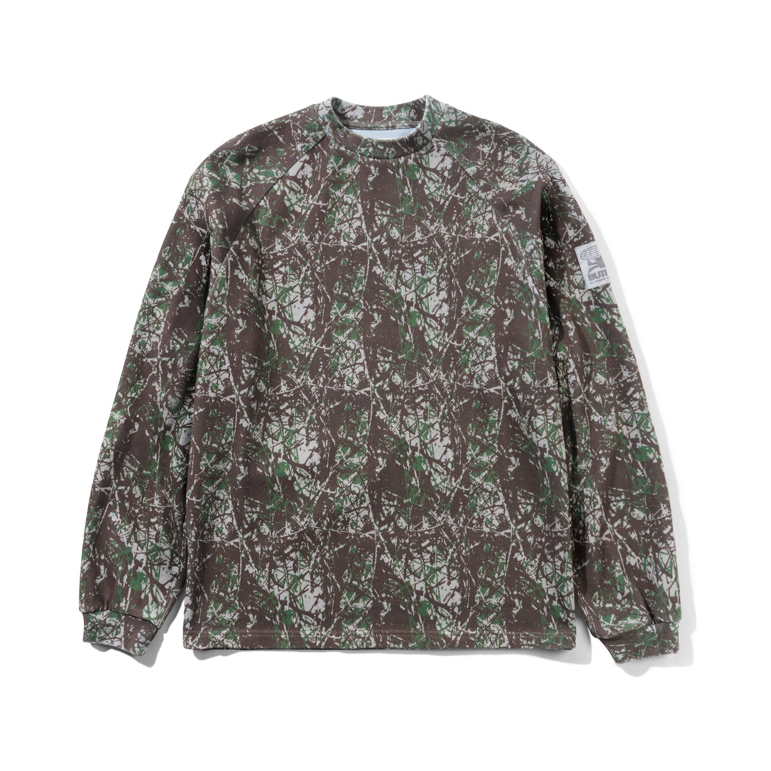 Principal Crewneck, Woods Camo