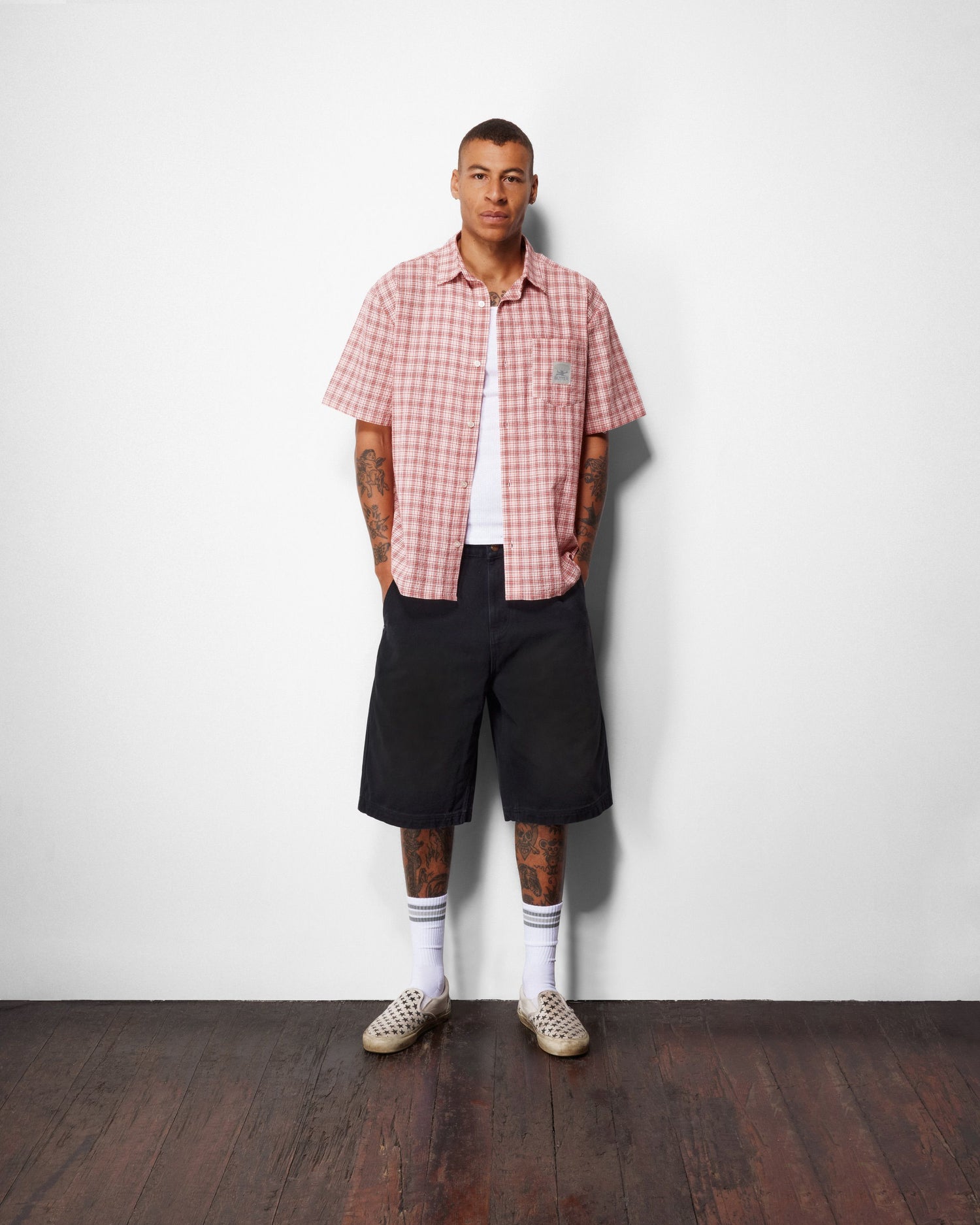 Equipment S/S Shirt, Rhubarb