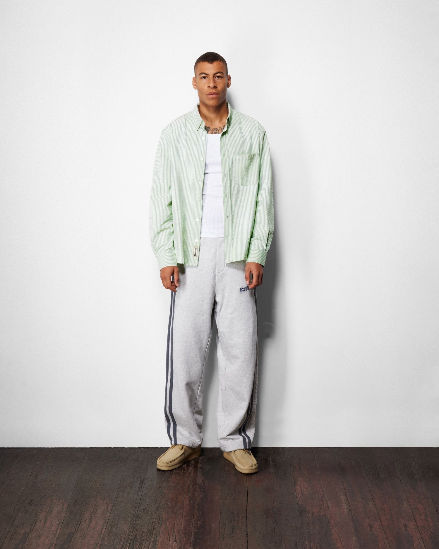 Tunnel Trackpants, Ash / Navy