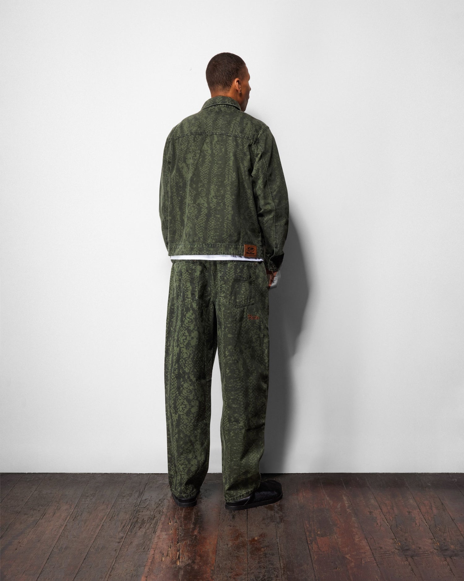 Garage Denim Jacket, Lowland Camo