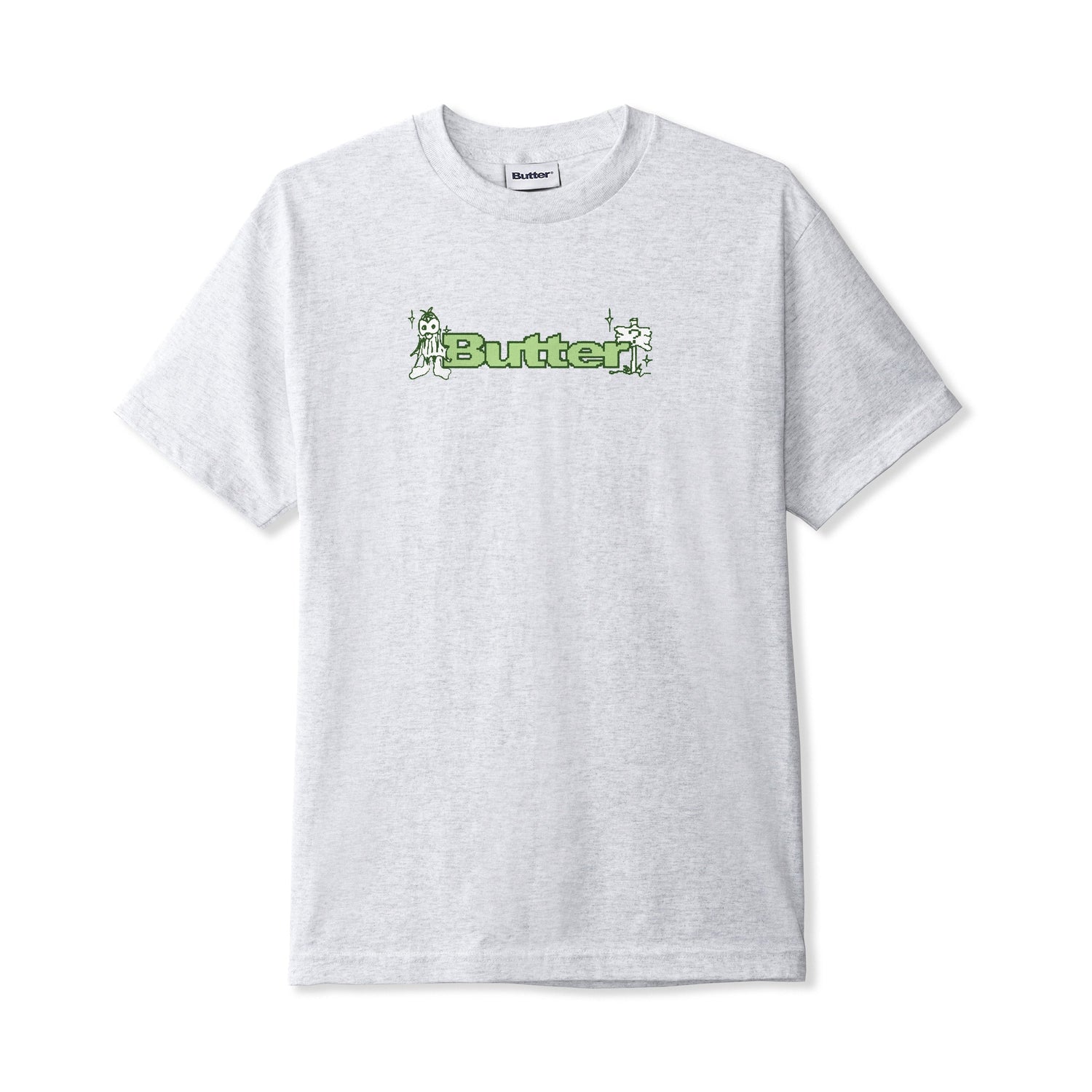 Quest Logo Tee, Ash