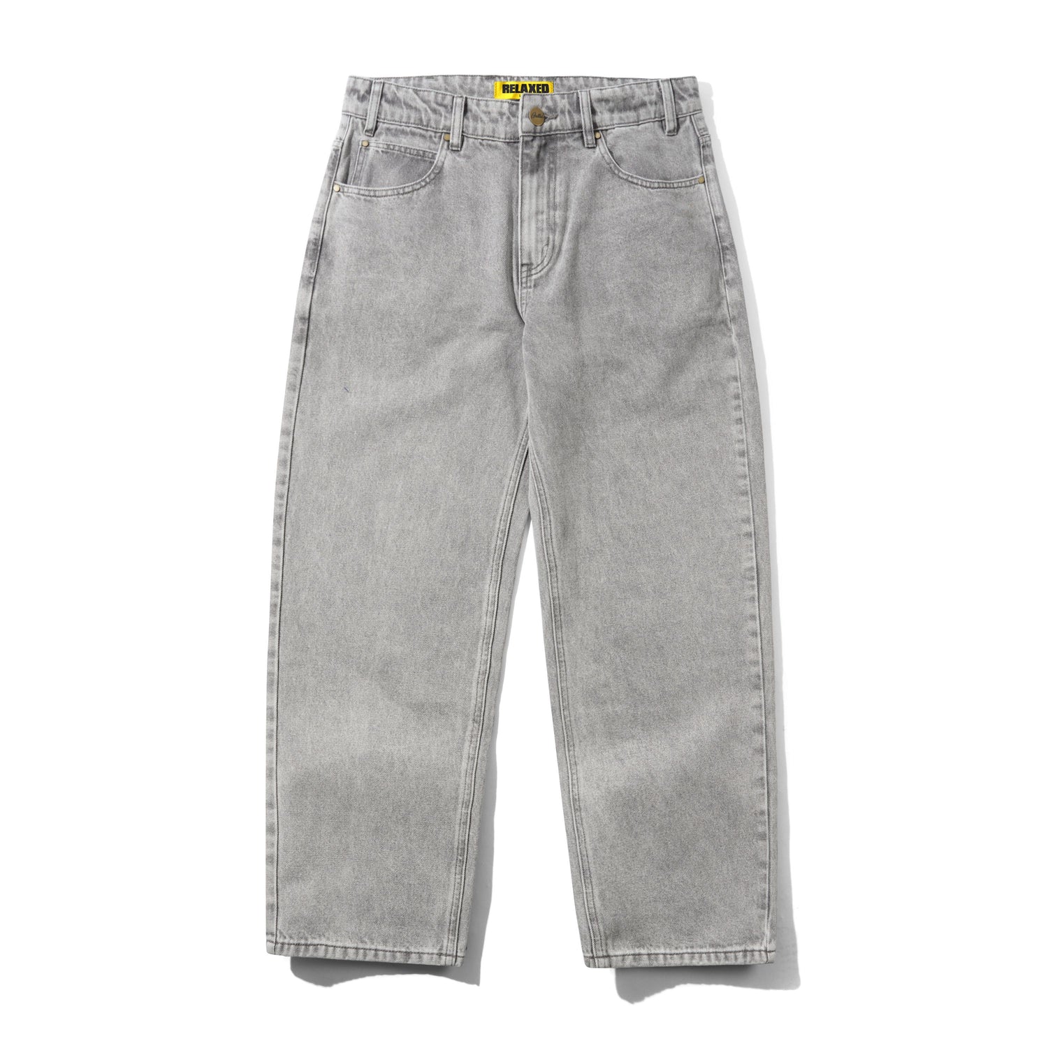 Racer Denim Jeans, Grey Wash