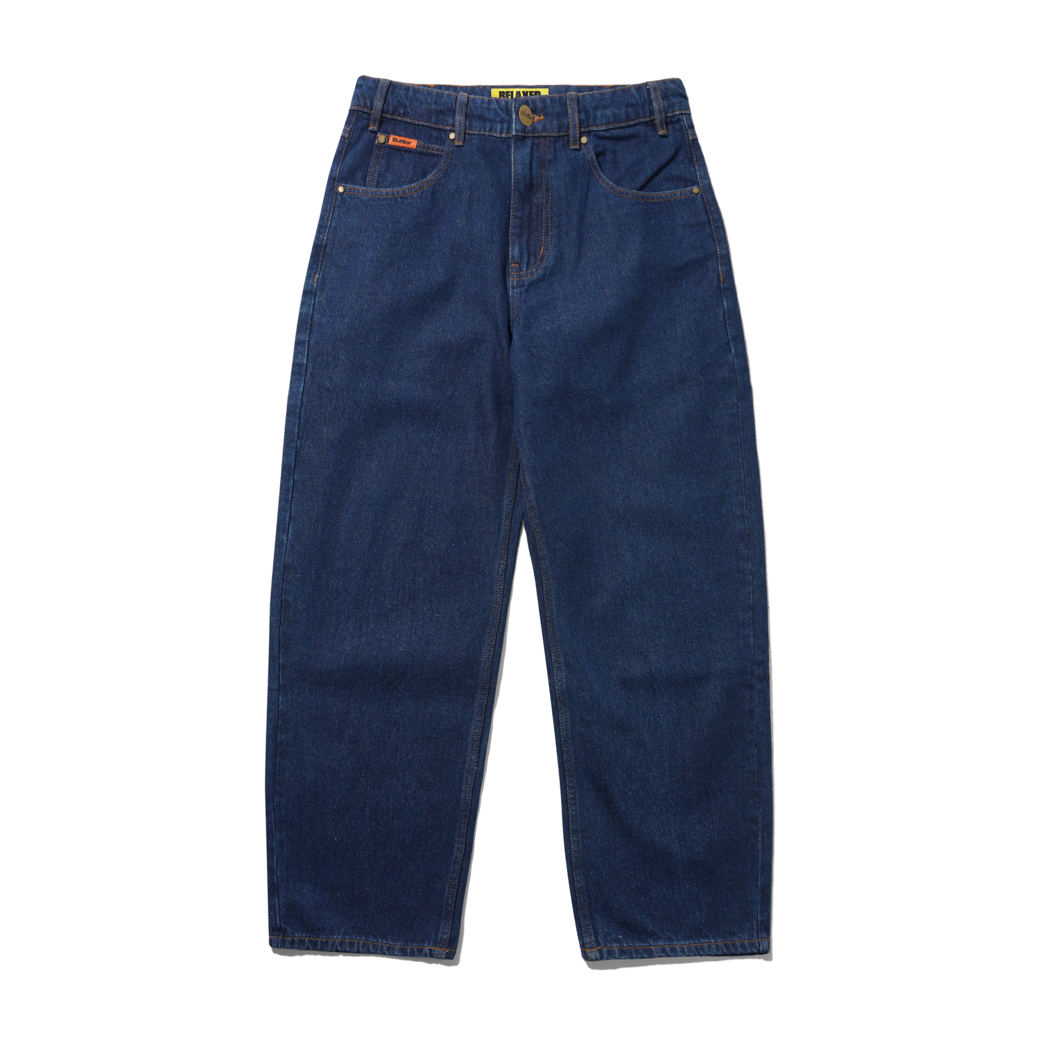 Relaxed Denim Jeans, Dark Indigo – Butter Goods UK