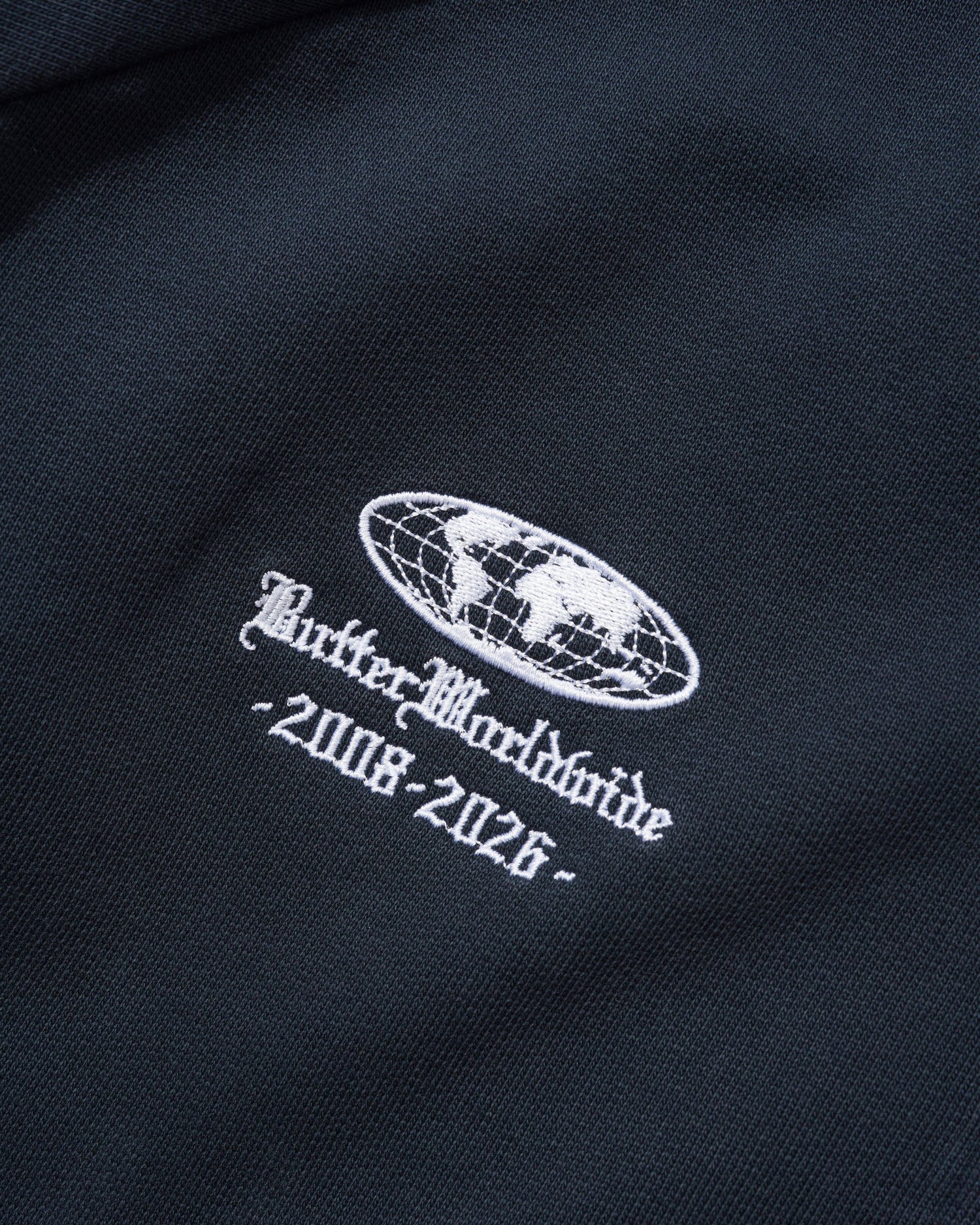 Relay Fleece Track Jacket, Washed Navy