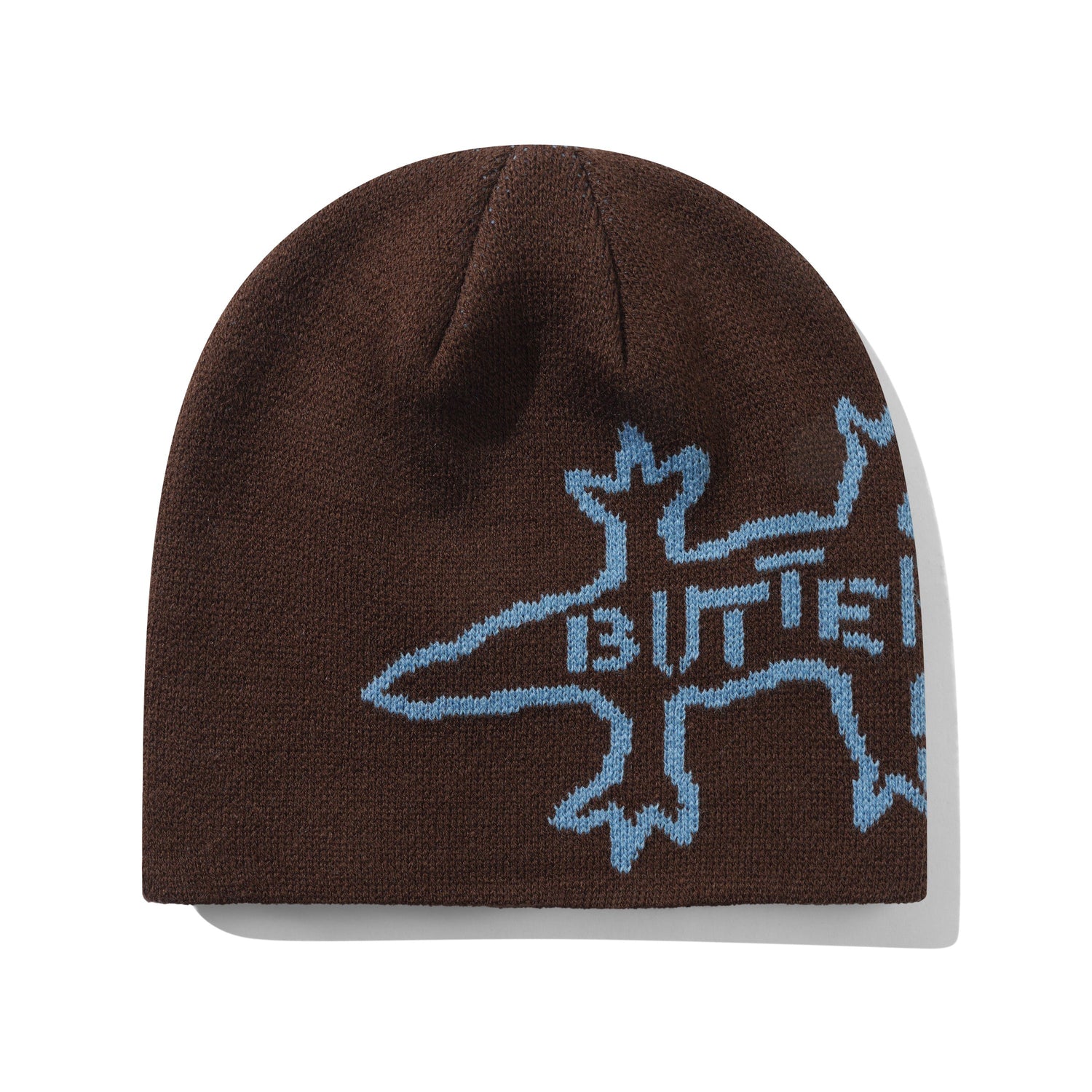Reptile Skully Beanie, Umber