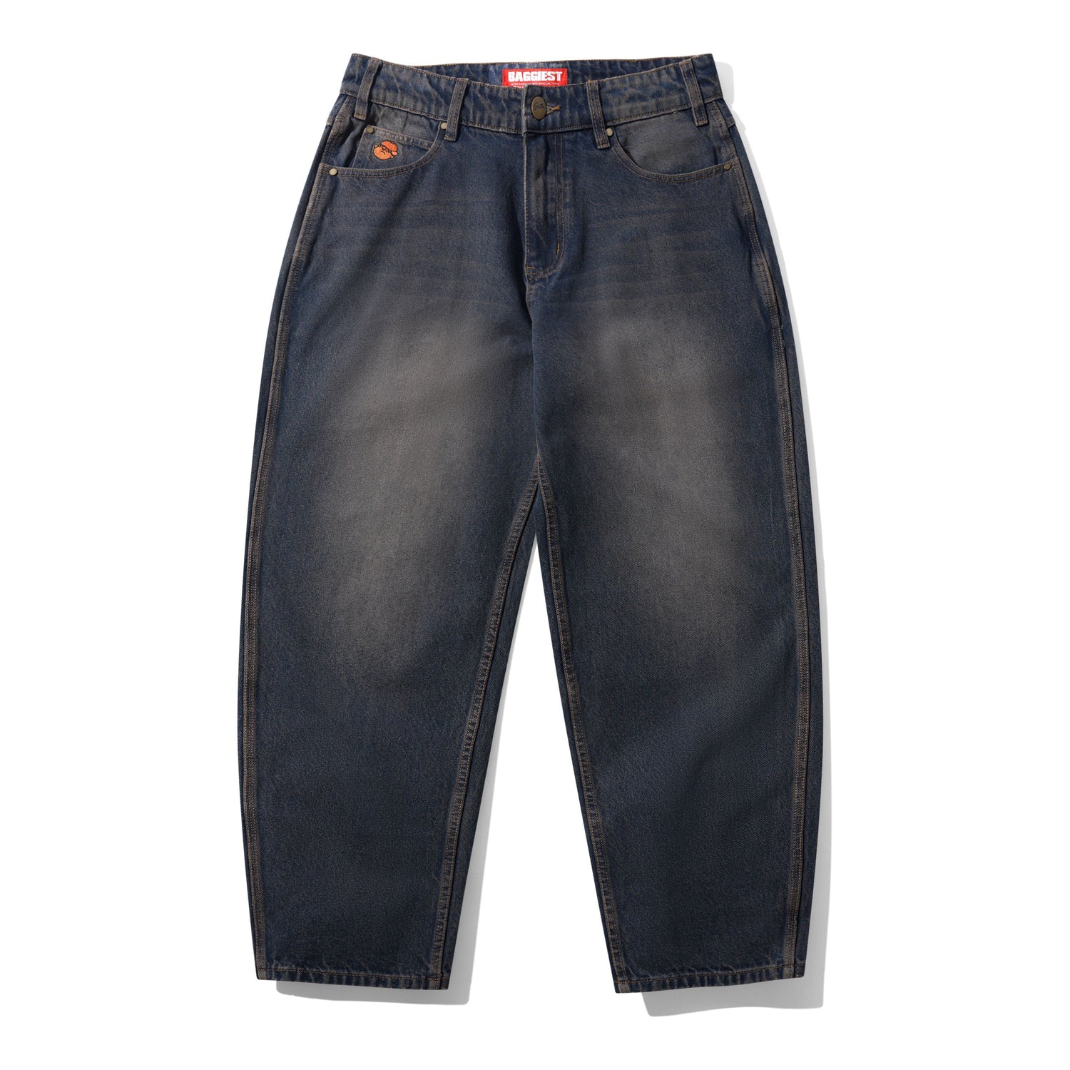 Santosuosso Denim Jeans, Dark Navy Tint