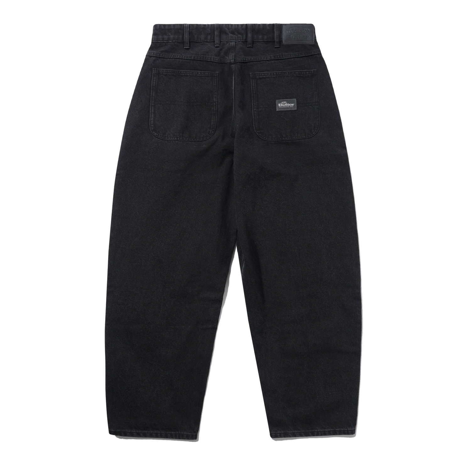 Santosuosso Denim Jeans, Flat Black
