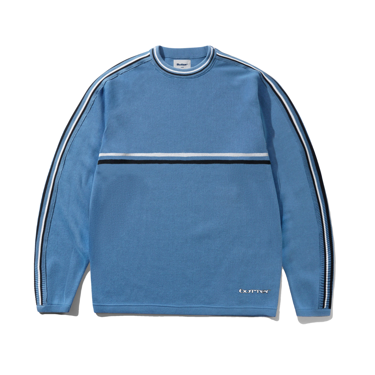 Station Knit Sweater, Slate