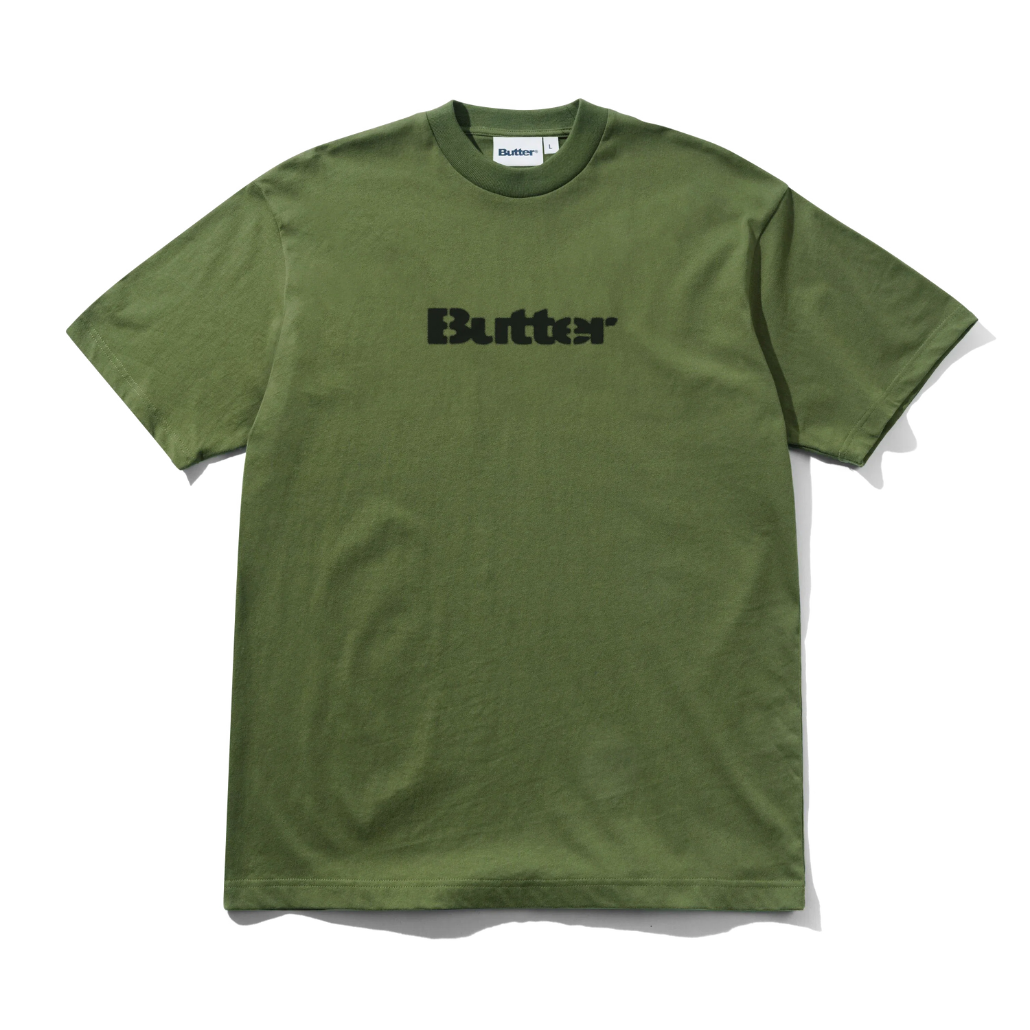 Stencil Logo Tee, Army