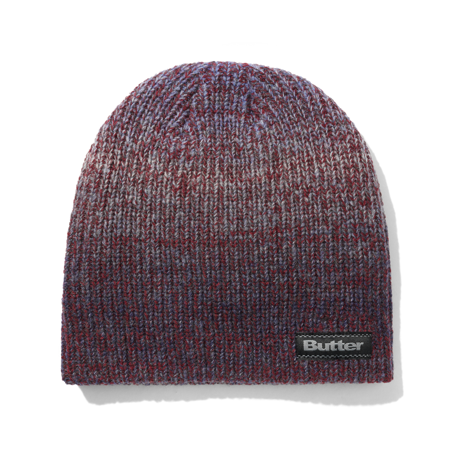 Stripe Knit Skully Beanie, Blue