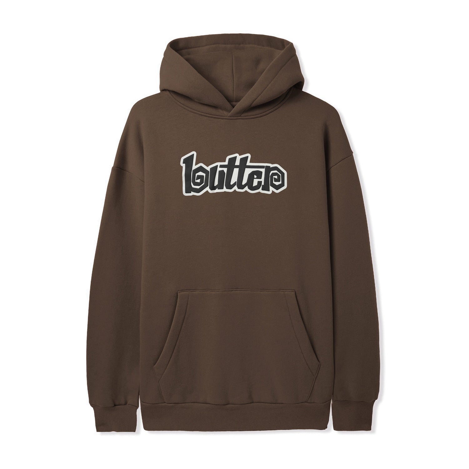 Swirl Pullover Hood, Washed Brown