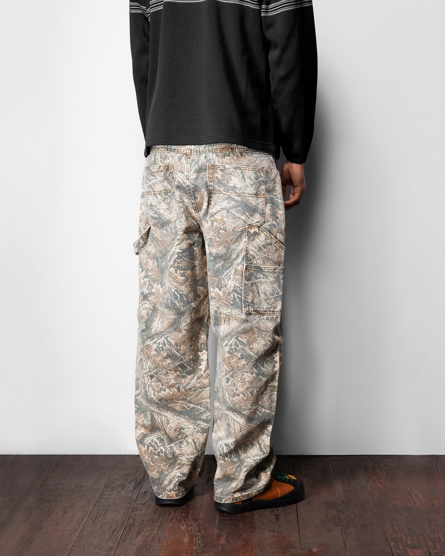 Carpenter Denim Jeans, Forest Camo