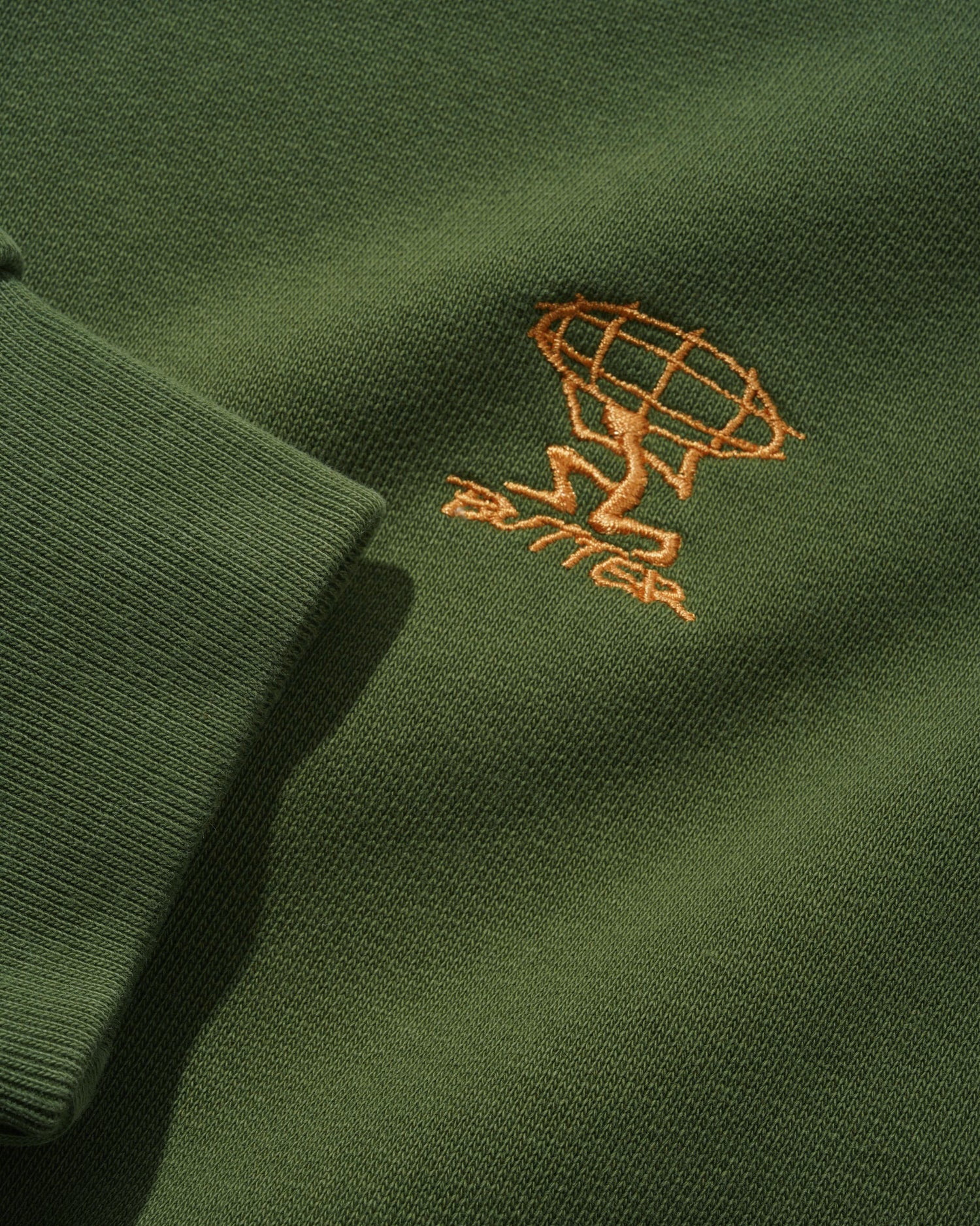 Terrain Basic Crewneck, Washed Moss