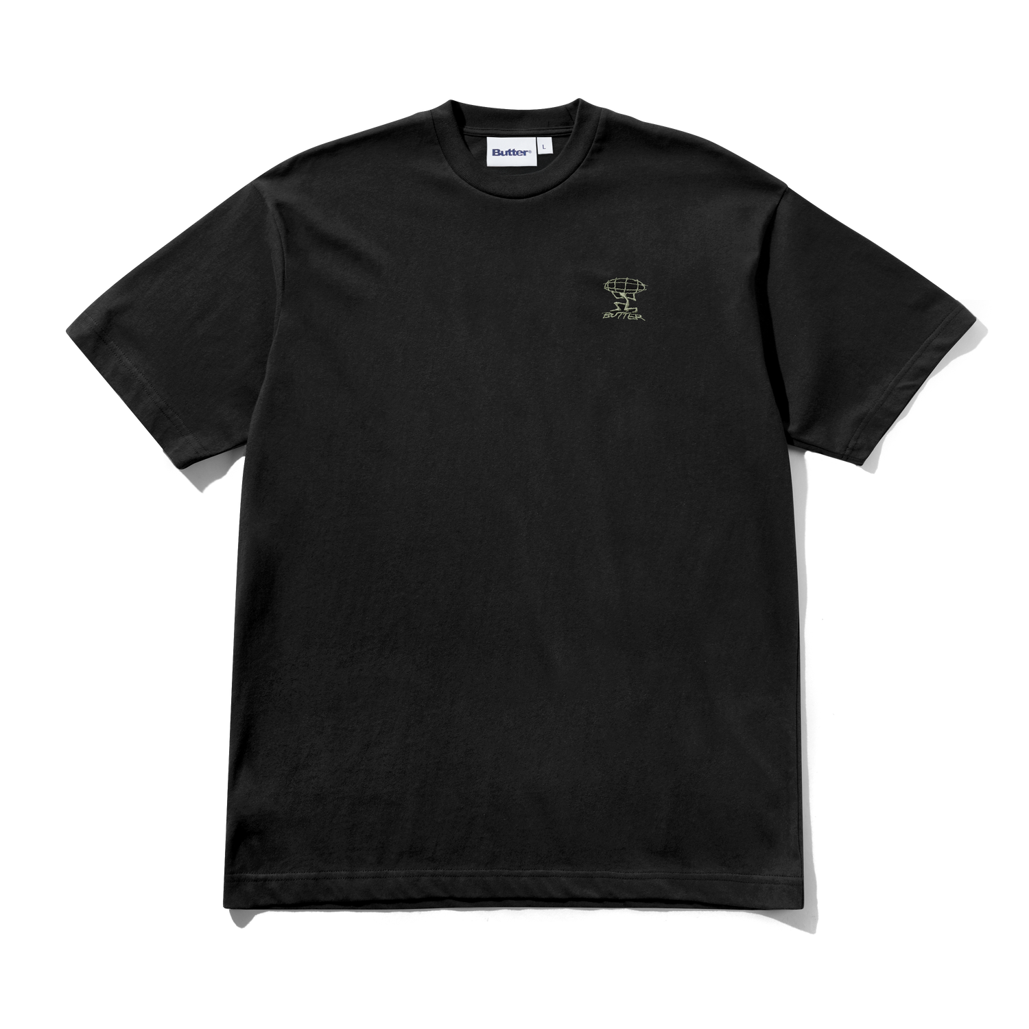 Terrain Basic Tee, Washed Black