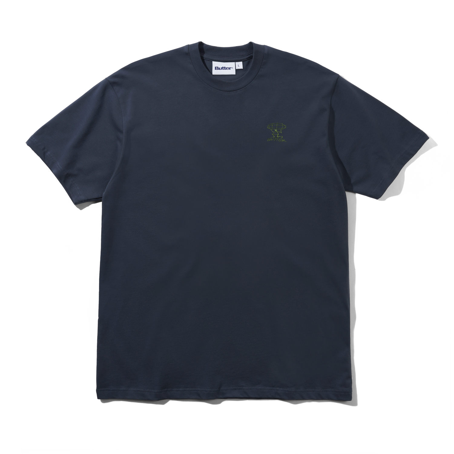 Terrain Basic Tee, Washed Dull Navy