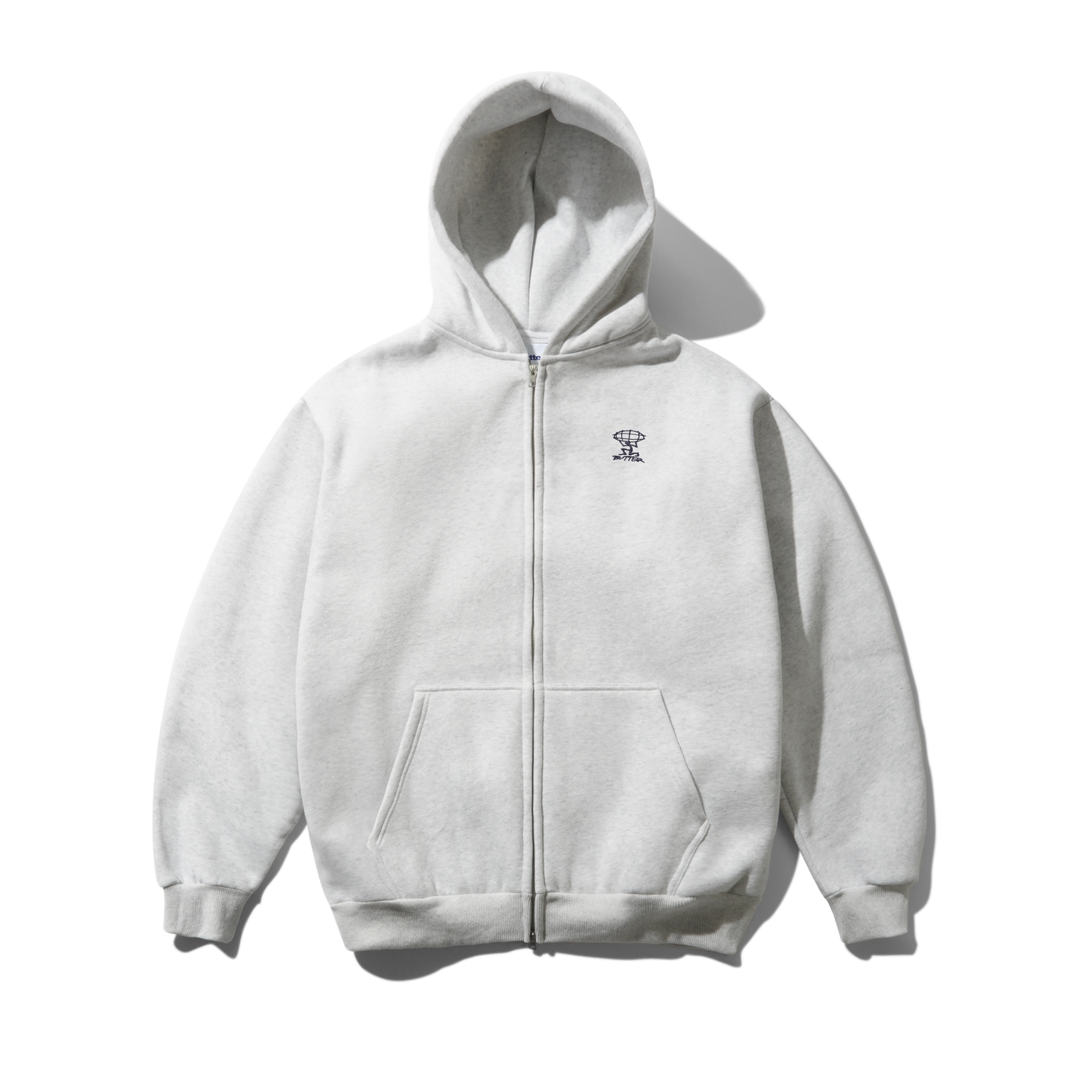 Terrain Basic Zip-Thru Hood, Ash