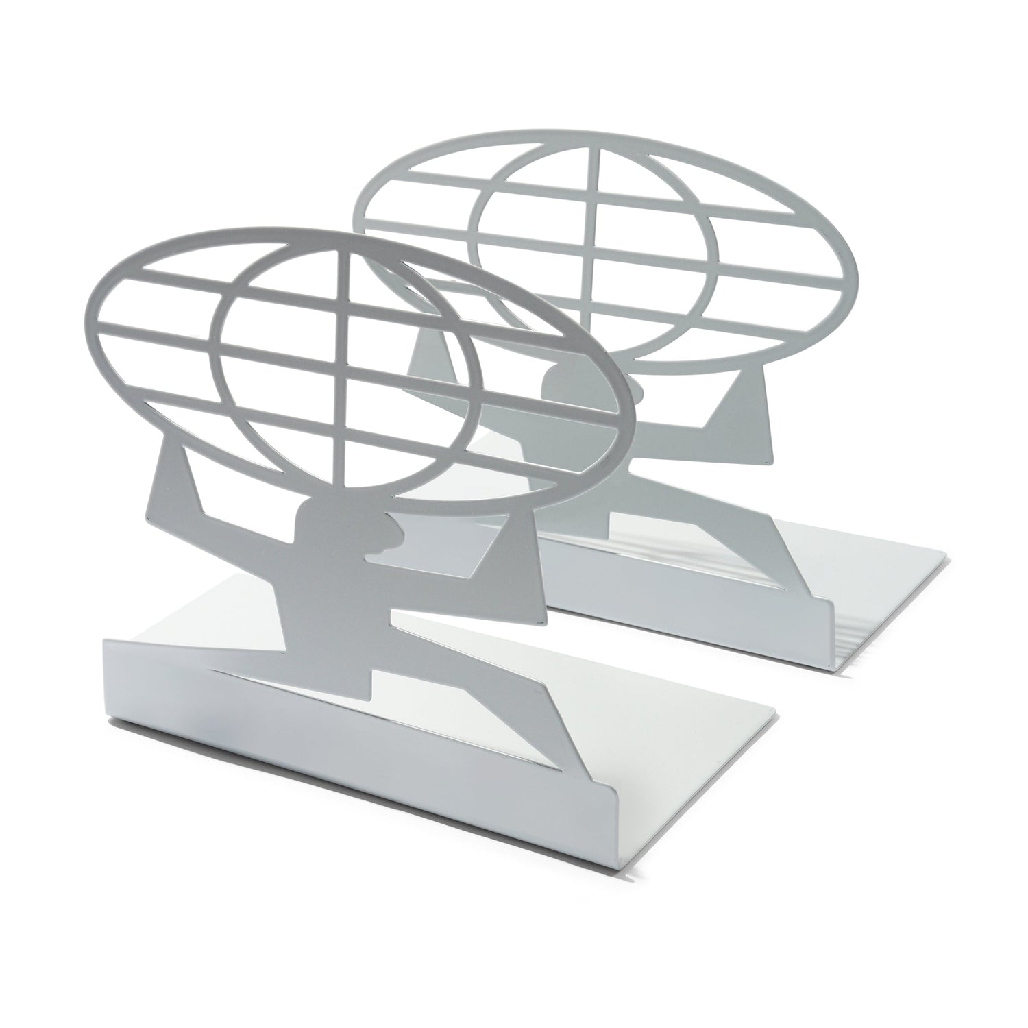 Terrain Metal Book Ends