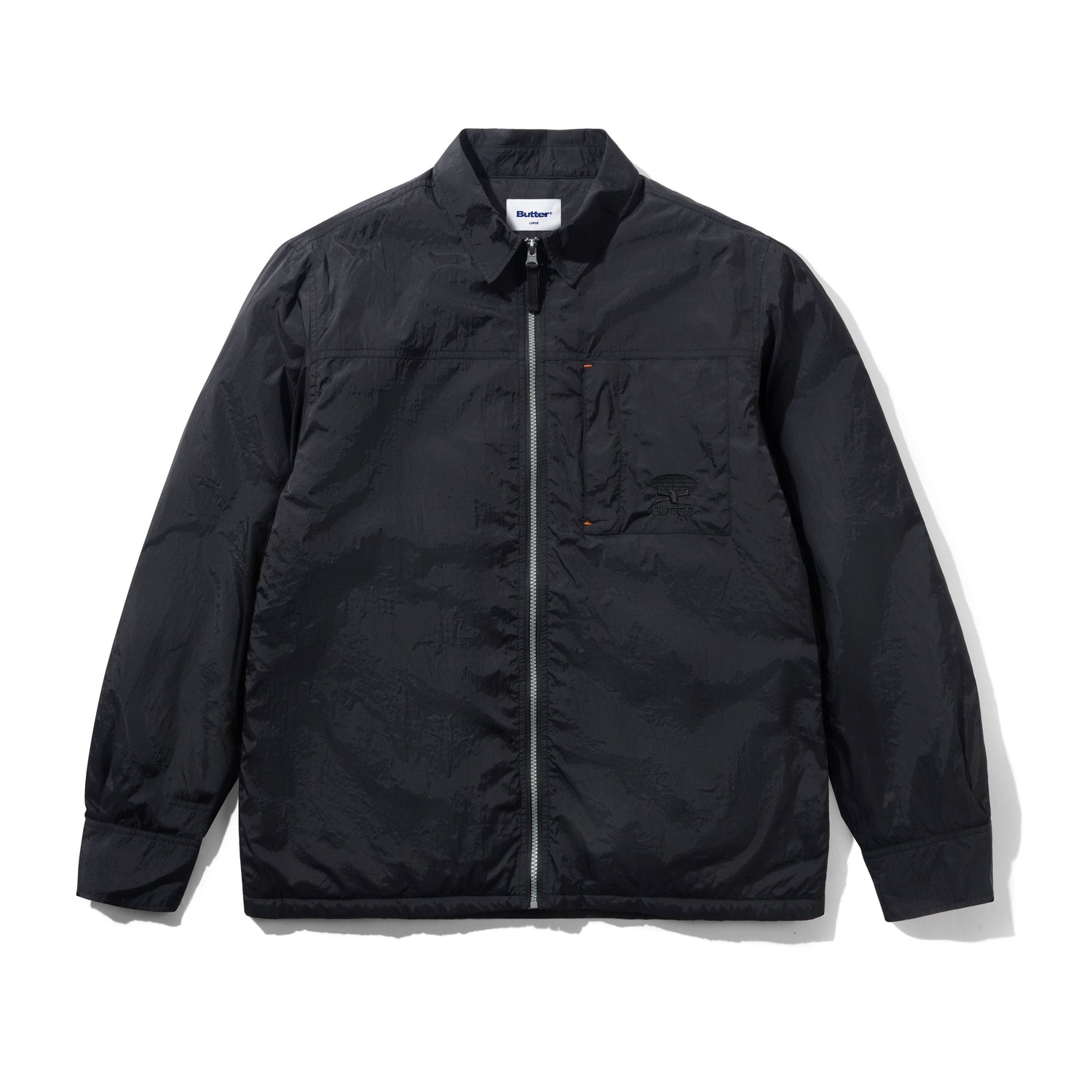 Terrain Insulated Overshirt, Black