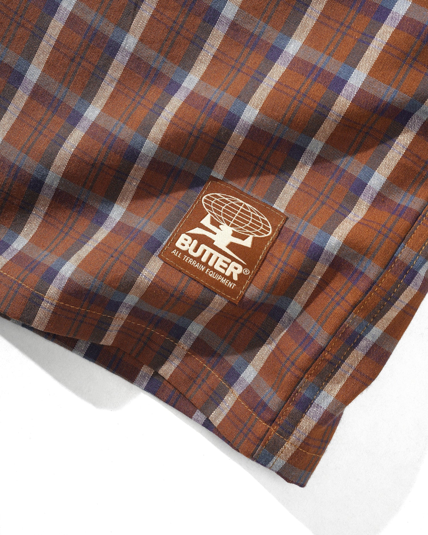 Terrain Plaid Shirt, Walnut