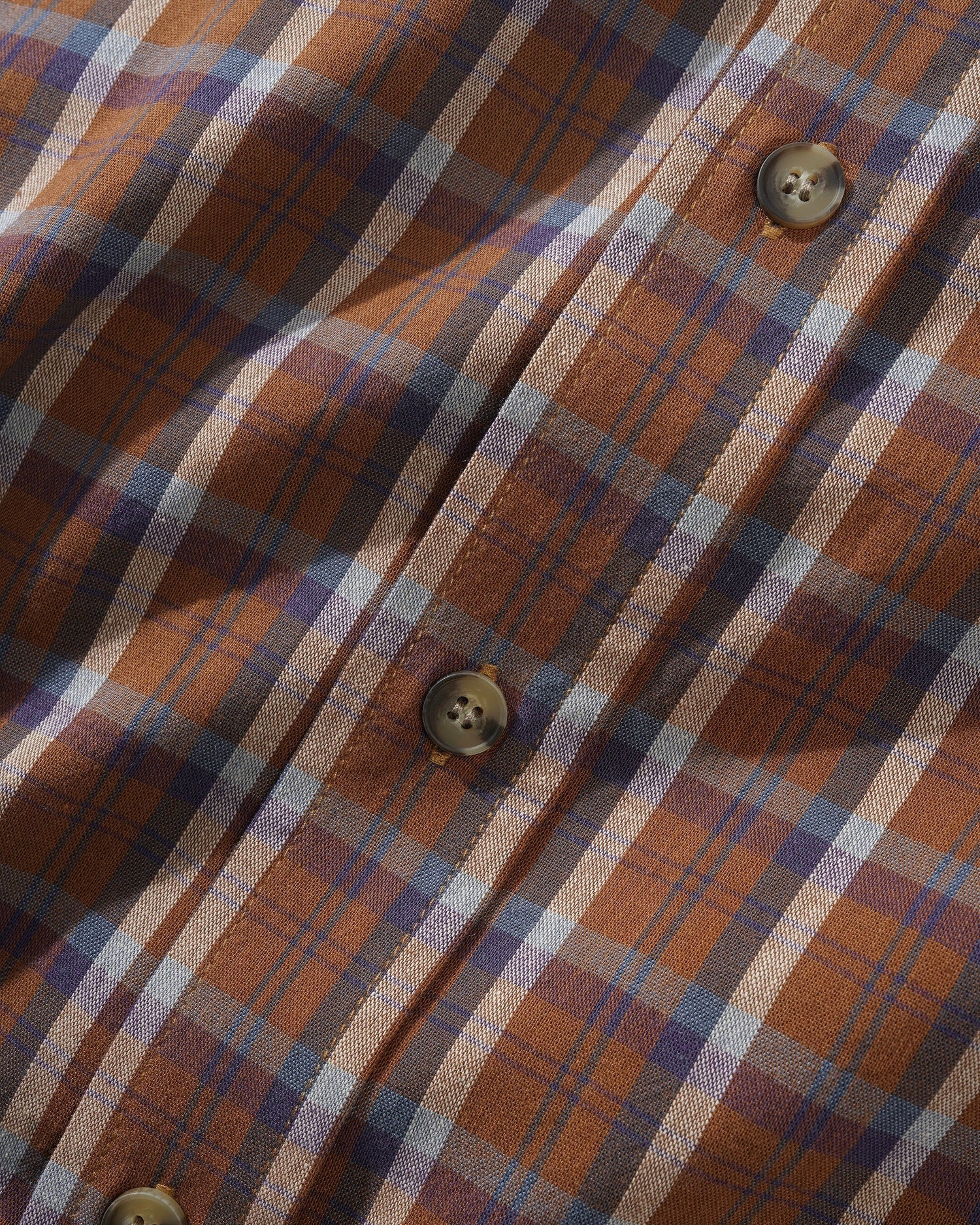 Terrain Plaid Shirt, Walnut