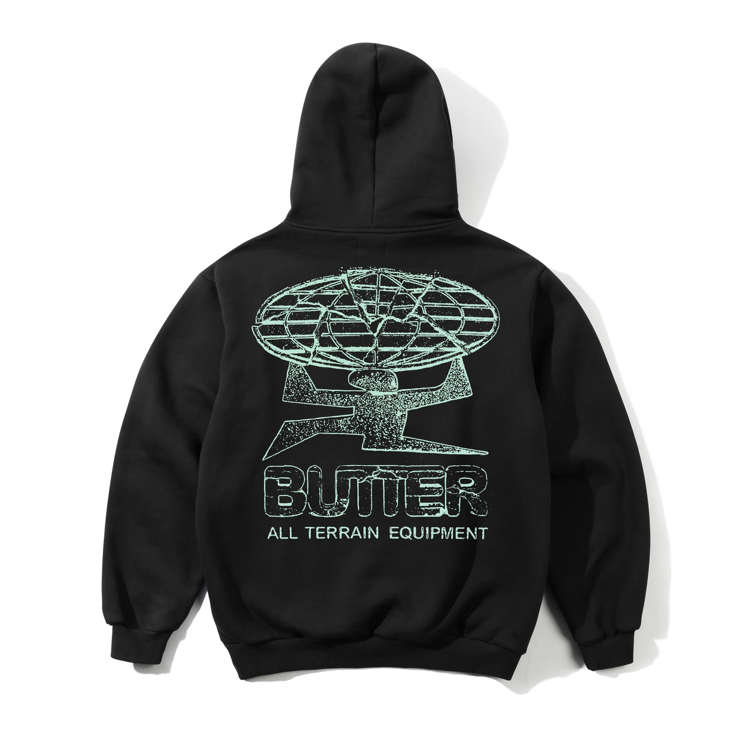 Terrain Pullover Hood, Black
