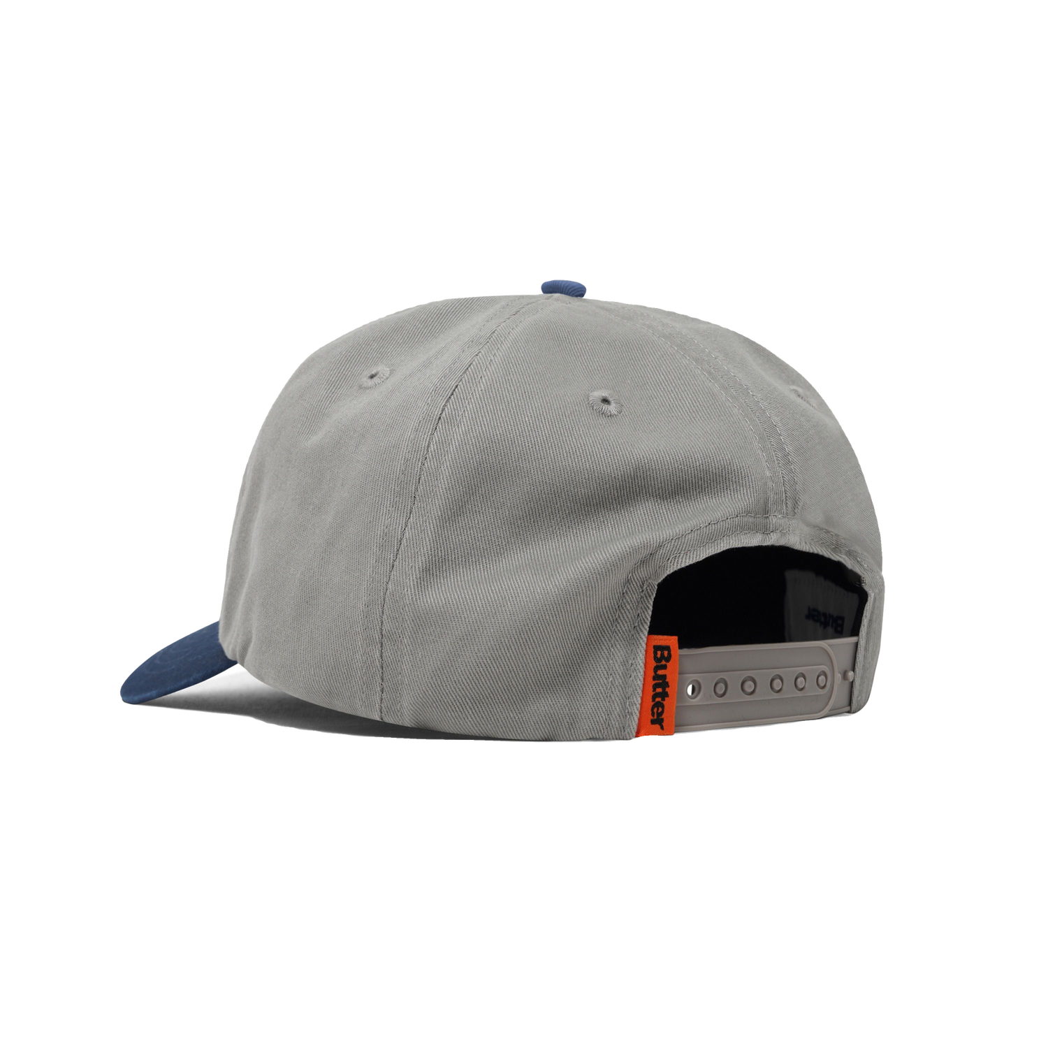 Tide 5 Panel Cap, Washed Grey / Navy