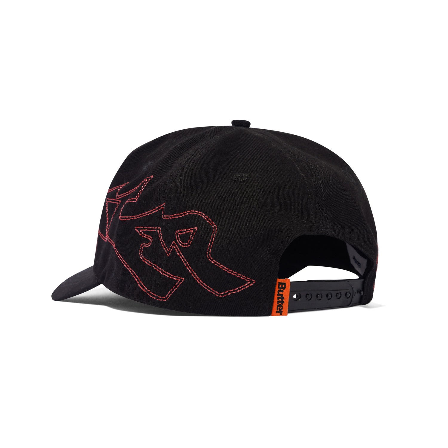 Trance 5 Panel Cap, Black