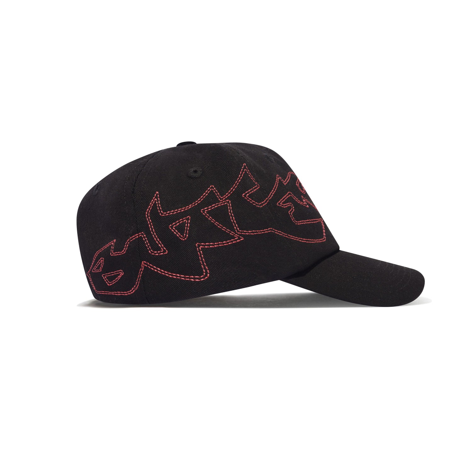 Trance 5 Panel Cap, Black