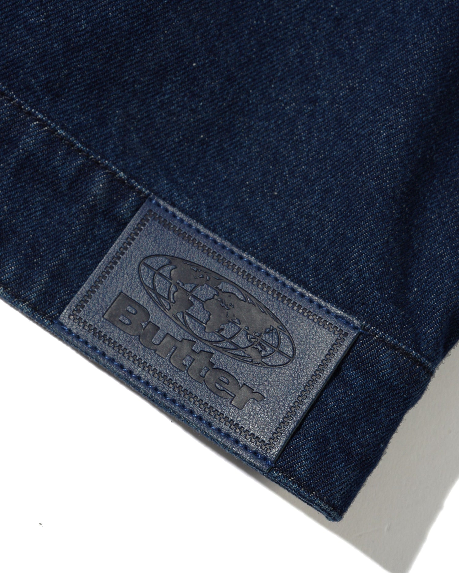 Trucker Denim Jacket, Dark Blue