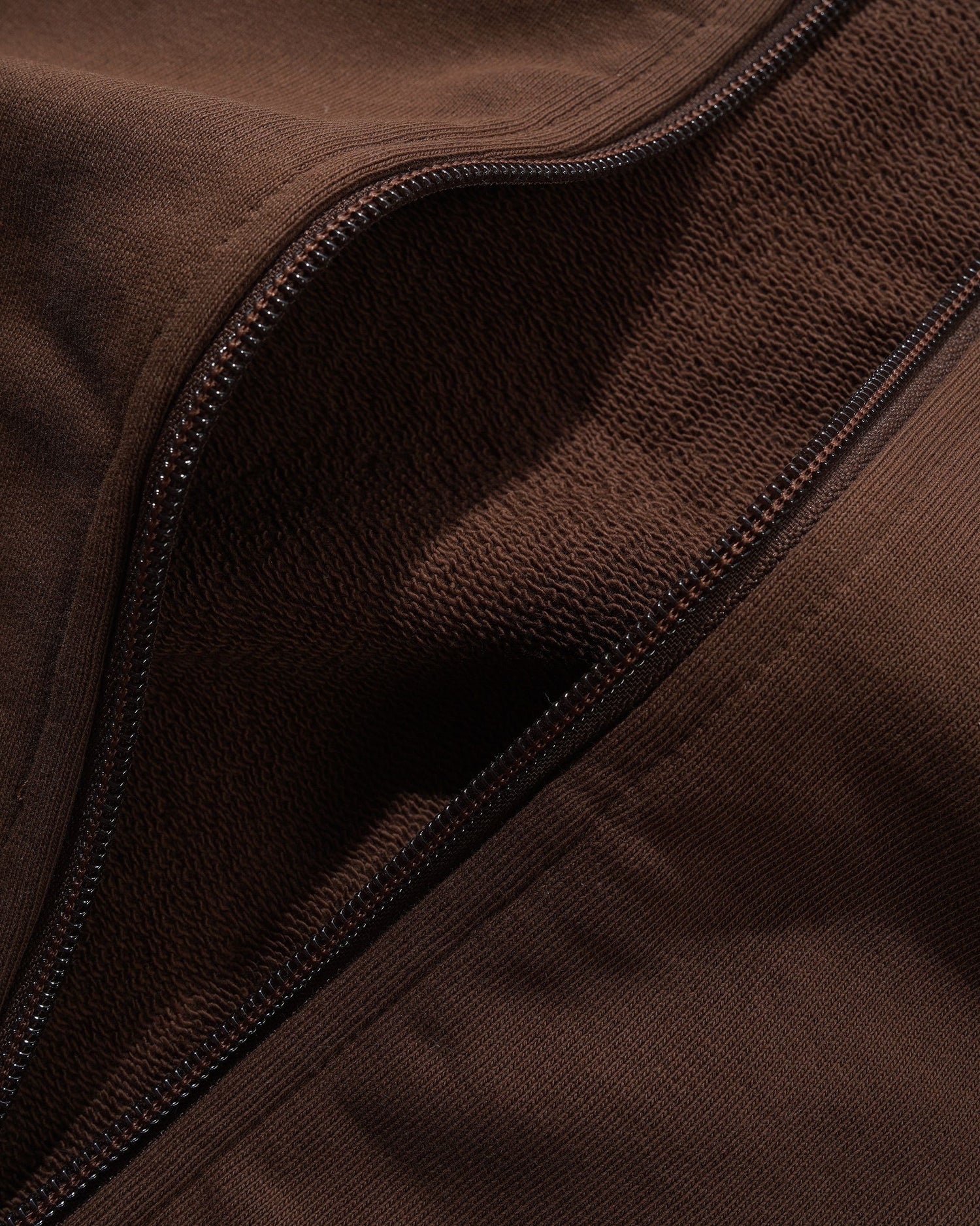 Tunnel Fleece Track Jacket, Chocolate / Beige