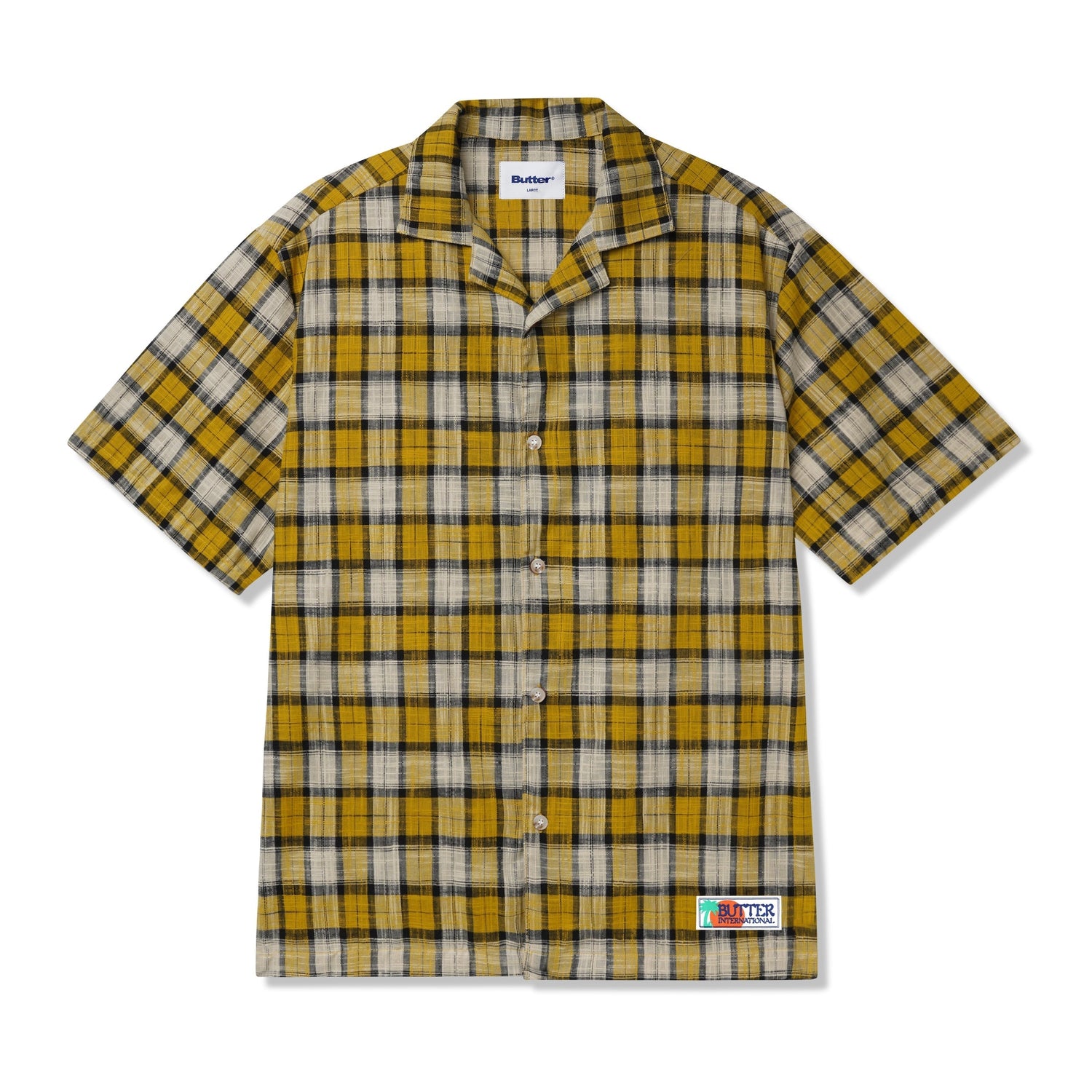 Vacation S/S Shirt, Mustard