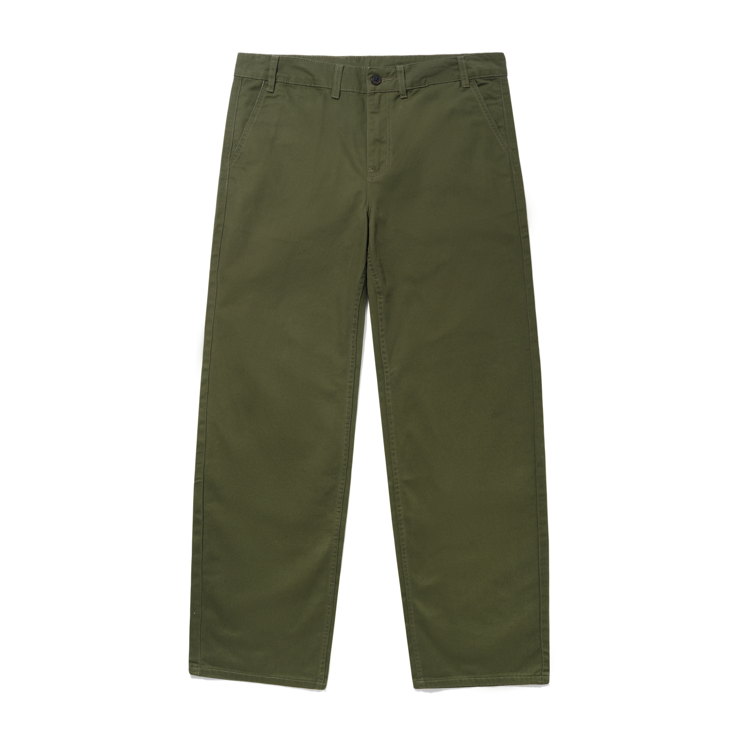 Washed Relaxed Pants, Army