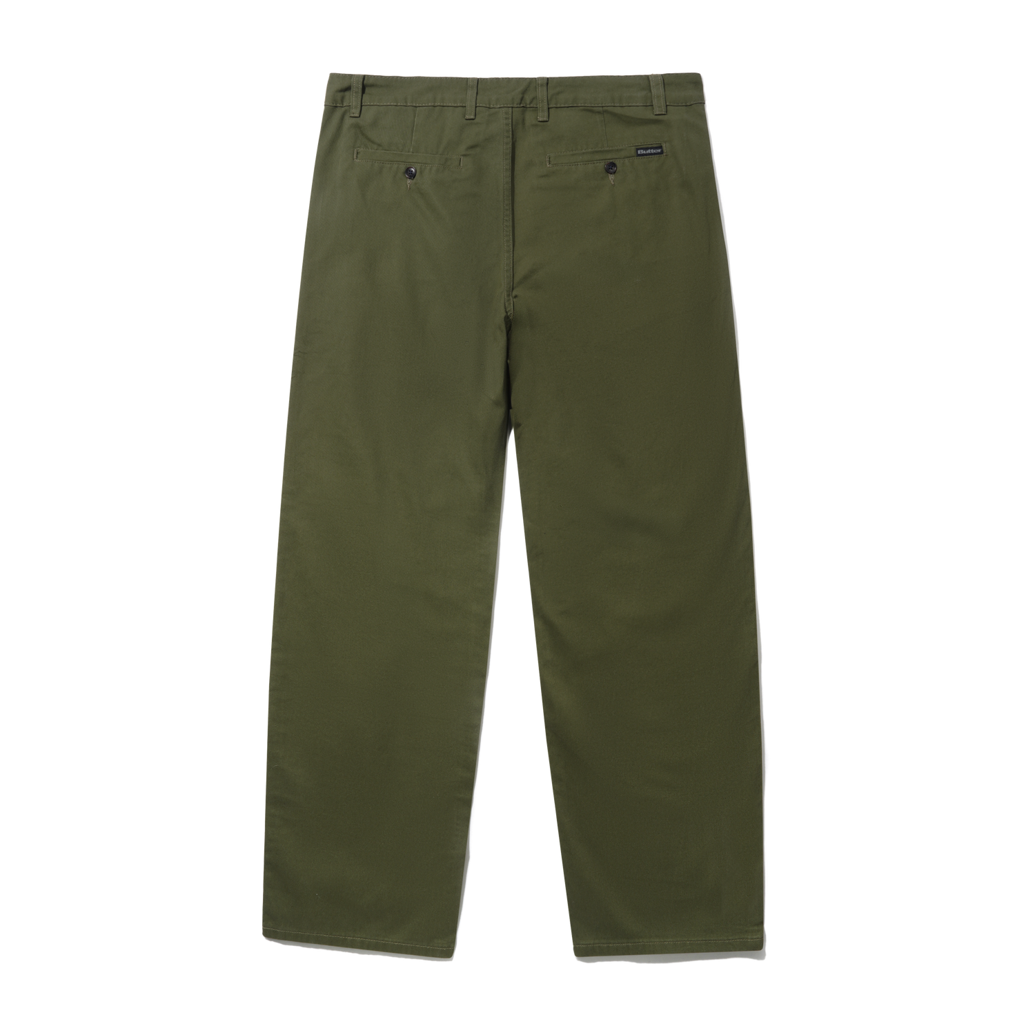 Washed Relaxed Pants, Army