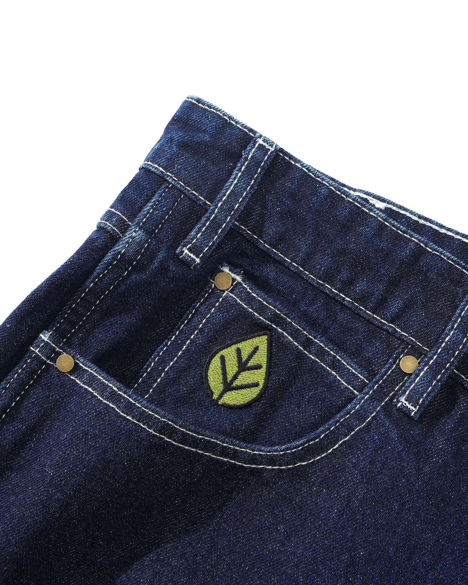 Weathergear Heavy Weight Denim Jeans, Dark Indigo