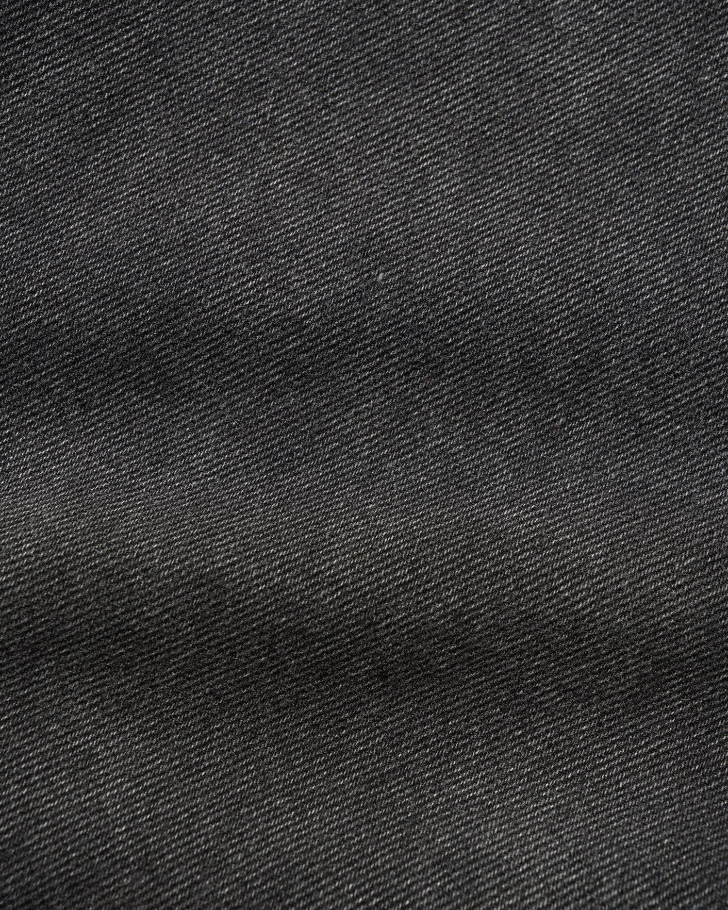 Wide Cut Denim Jeans, Rinsed Black