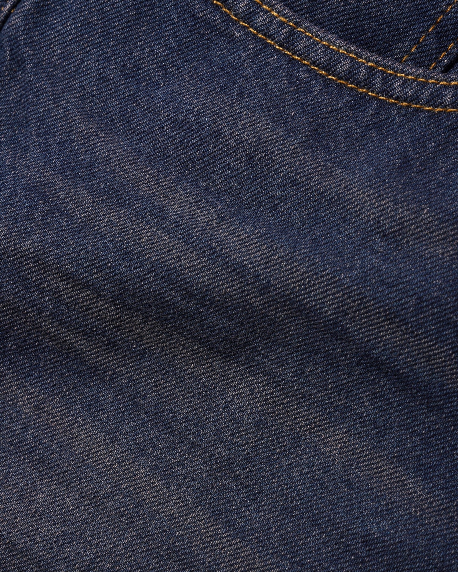 Wide Cut Denim Jeans, Tinted Dark Indigo