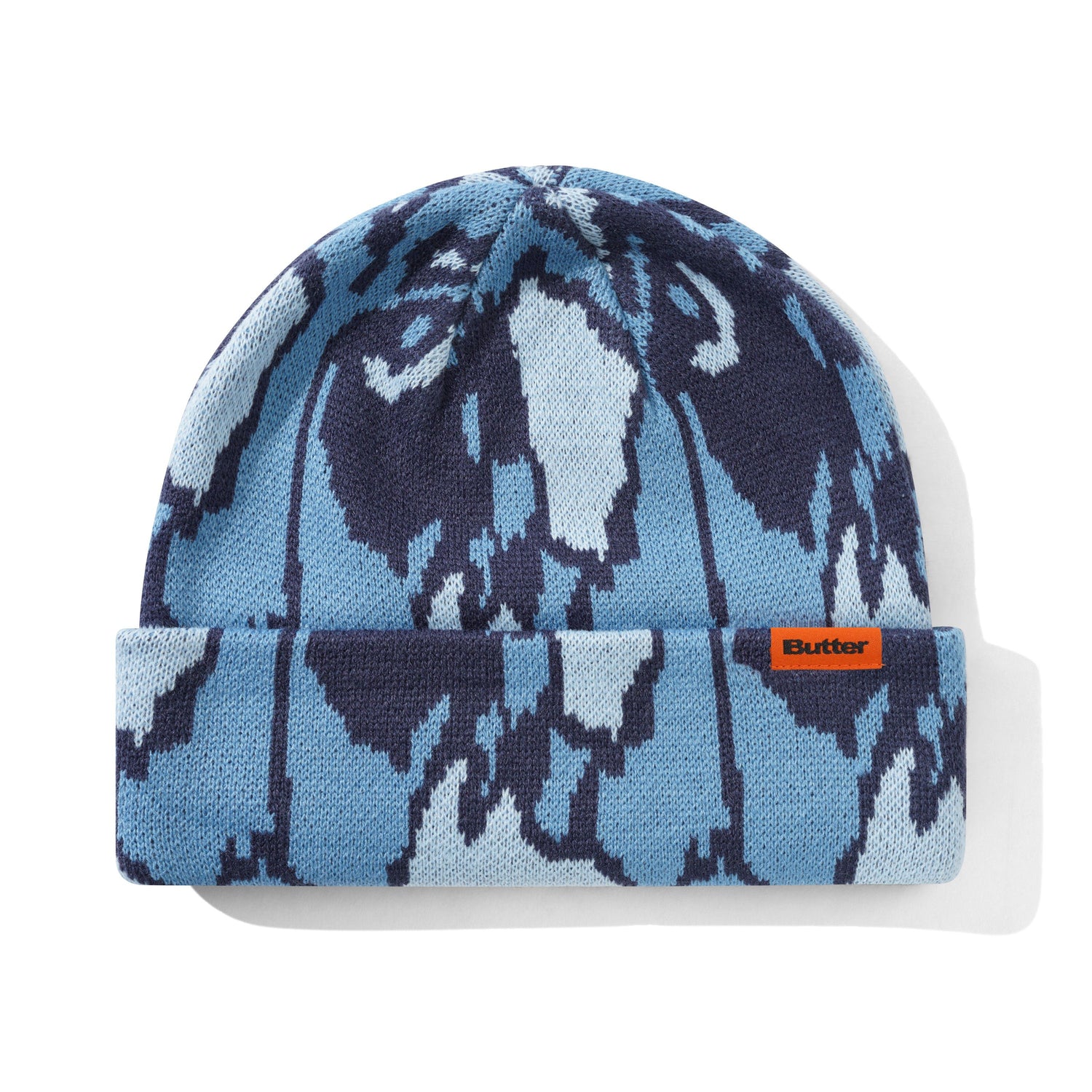 Wipeout Camo Beanie, Blue