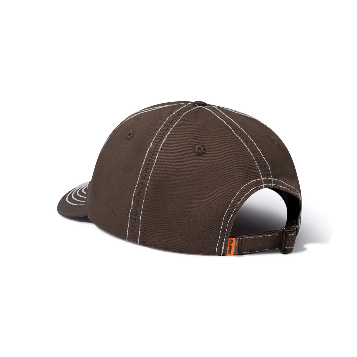 Ink 6 Panel Cap, Dark Brown