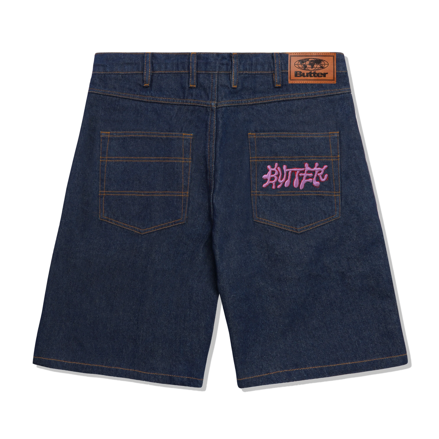 Ink Denim Shorts, Raw Indigo