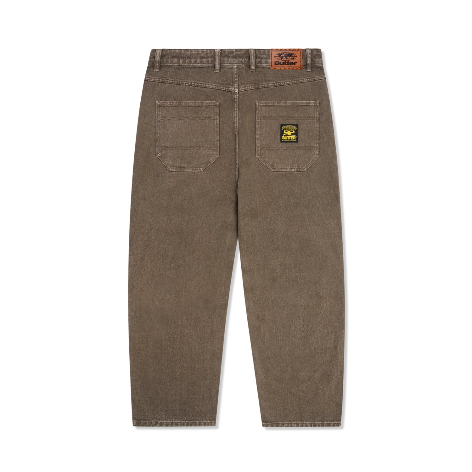 Patch Pocket Denim Jeans, Sandalwood