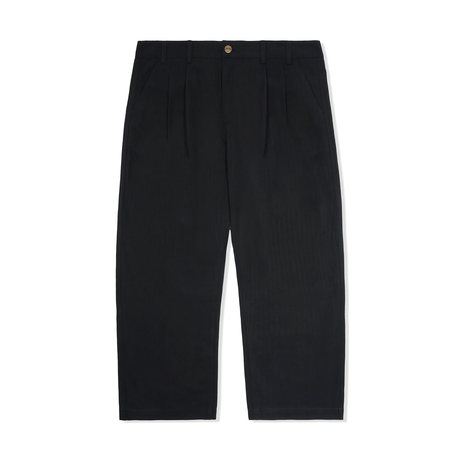 Pleated Trousers, Black