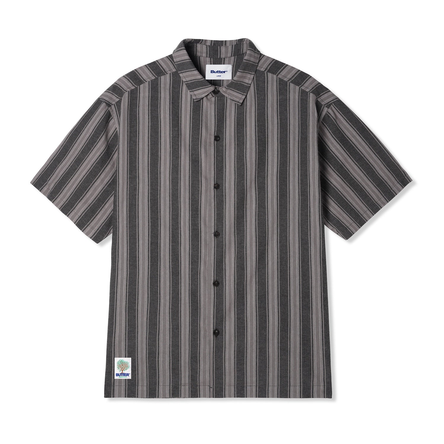 Terrace S/S Shirt, Black / Grey