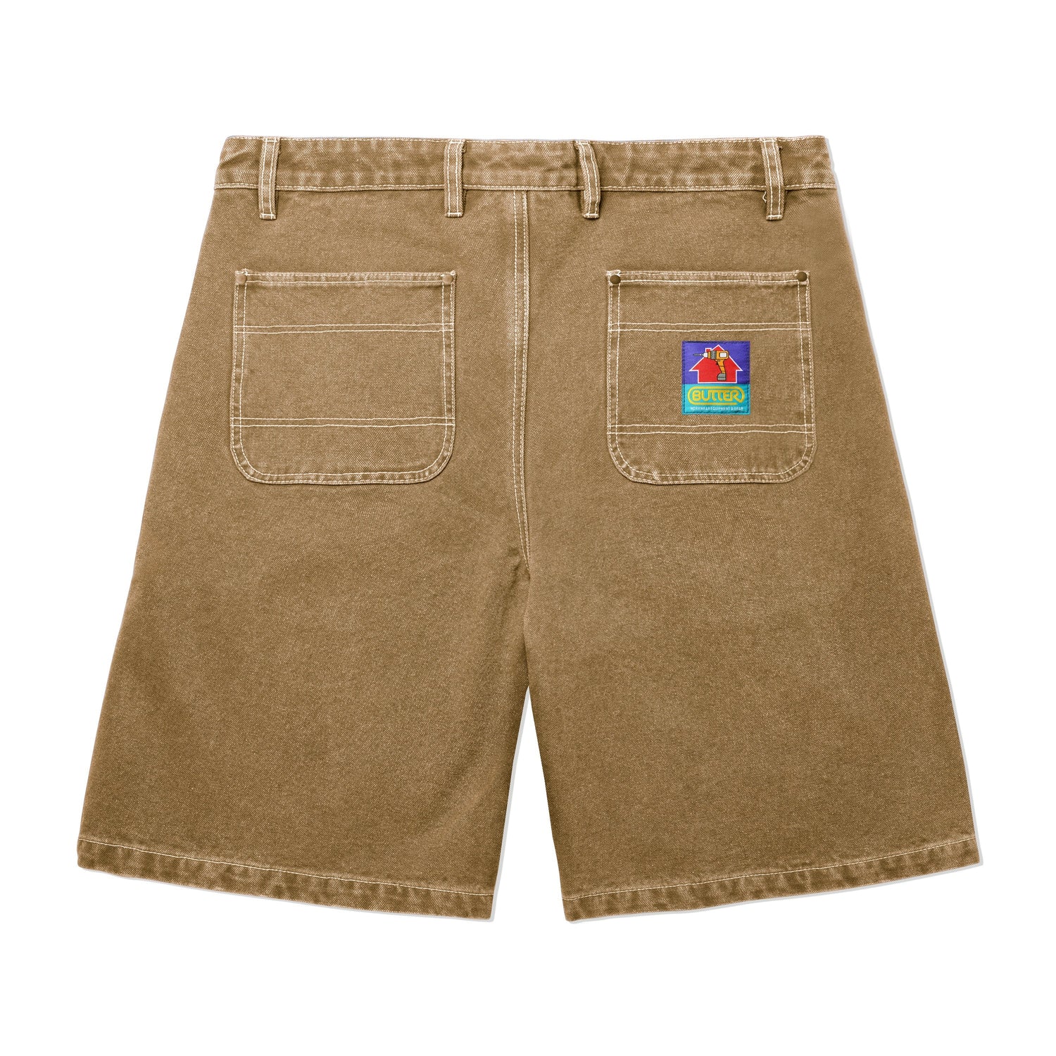 Work Shorts, Washed Brown